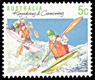 Australia 1114, MNH, Kayaking and Canoeing