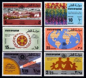 [68239] Qatar 1974 World Population Year Children  MNH