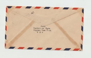 1931 First Flight Lindbergh Circle St. Thomas VI to Maturin Venezuela SC #C9 C10
