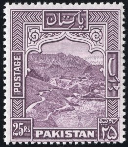 Pakistan Stamps # 43A MNH Fresh Scott Value $40.00