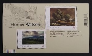 Canada 2110i Souvenir Sheet Variety VF MNH