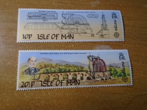 Isle of Man  #  244-45  MNH   Europa