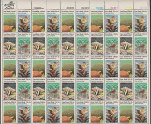 US #1827-30  Coral Reefs  Full sheet of 50 -MNH