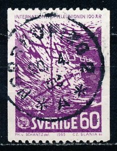 Sweden #680 Single Used