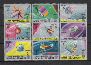 Umm Al Qiwain Mi78A-Mi86A Space MNH