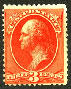 U.S. #214 MINT NG THINS