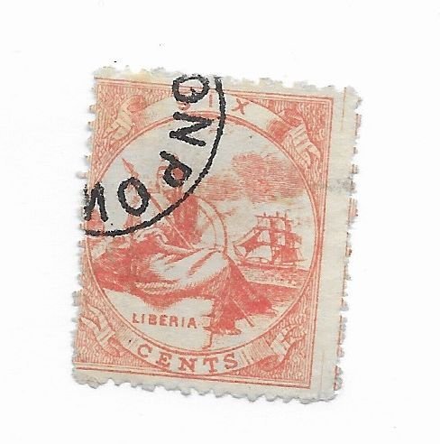 Liberia #7 Forgery Used - Stamp
