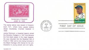 2016 20c JACKIE ROBINSON - FDC #45