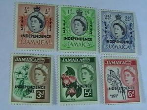 JAMAICA # 185-196-MINT/NEVER HINGED-COMPLETE SET----QEII----1962