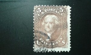 US #95 used e206 9703