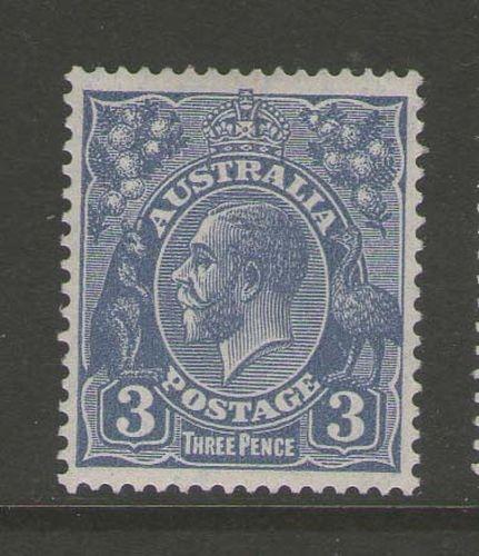 Australia 1926 KGV SG 100b dieII MH #c390