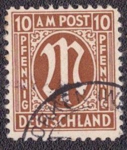 Germany Allied Occupation - 1945 3N7a Used