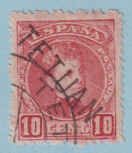 SPANISH COLONY TETUAN 10 USED NO FAULTS VARIETY READING DOWN  BiO