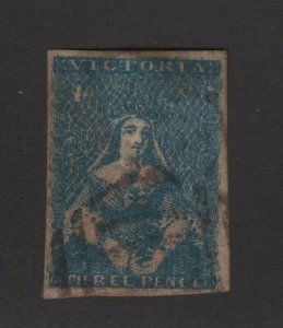 Victoria Scott # 3 VF used light cancel nice color  cv $ 450 ! see pic !