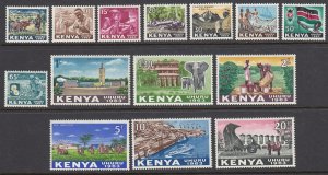 Kenya 1-14 Definitive mint