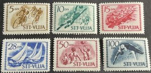 YUGOSLAVIA /TRIESTE # 42-47-MINT NEVER/HINGED--COMPLETE SET--1952