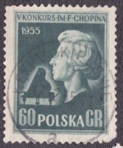 Poland 645 1954 Used