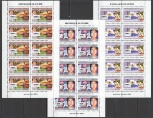 A1047 2007 Guinea Sport Olympic Games Beijing Pekin 2008 ! 10Set Mnh