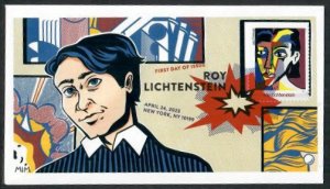 5796-FDC -63cPaintings by Roy Liechtenstein: Portrait of a Woman, 1979 DCP