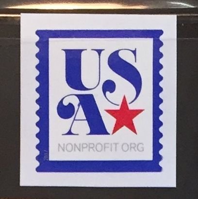 US #5061 Used VF - USA Nonprofit Org w/Red Star (2017) on paper