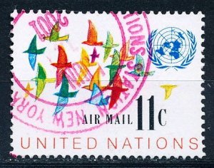 United Nations - New York #C16 Single Used