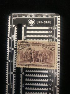 Columbus 2 cent 1893