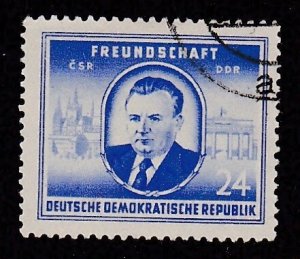 Germany DDR #  99, Klement Gottwald - Politician, Used, 1/2 Cat.