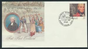 Australia PrePaid Envelope 1987 -  Bicentennial People of First Fleet