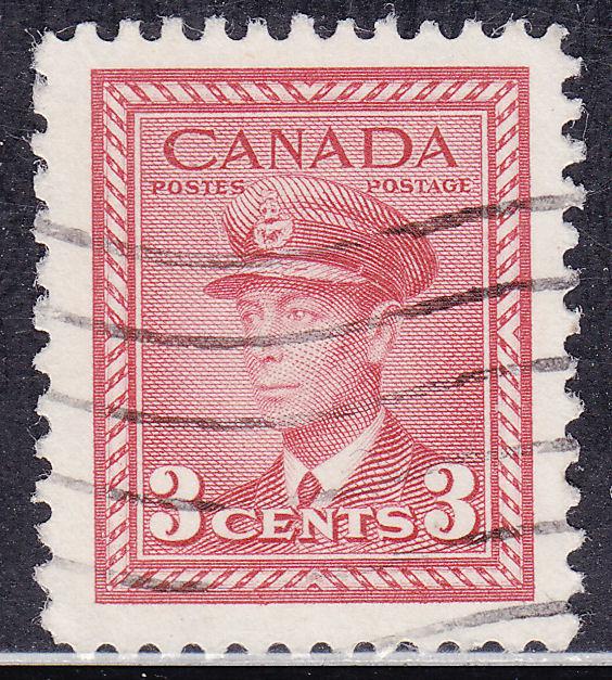 Canada 251 King George VI WWII War 1942