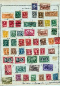 Barbados Guiana Canada COGH MH Unused Used(Apx 130 Items) RAZ 521