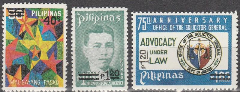 Philippine Is #1515, 1518-9  MNH  CV $6.35 (A7113)