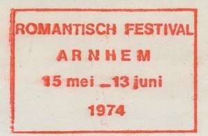 Meter cut Netherlands 1974 Romantic Festival 