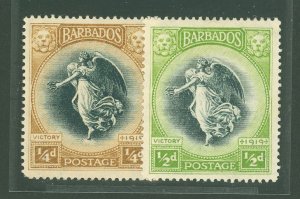 Barbados #140-1 Unused