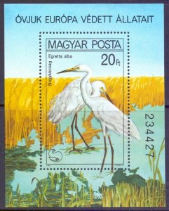 1980 Hungary 3457/B146 Protected birds 5,00 €