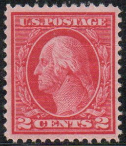 US #406 VF/XF mint never hinged, nicely centered, Fresh!