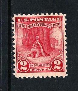 United States Sc. # 645  mint never hinged