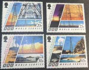 ASCENSION ISLAND # 656-659-MINT NEVER/HINGED--COMPLETE SET--1996