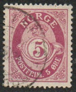 Norway Sc #78 Used