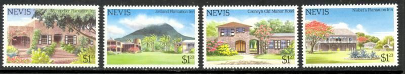 NEVIS 1985 TOURISM Set Sc 280-283 MNH