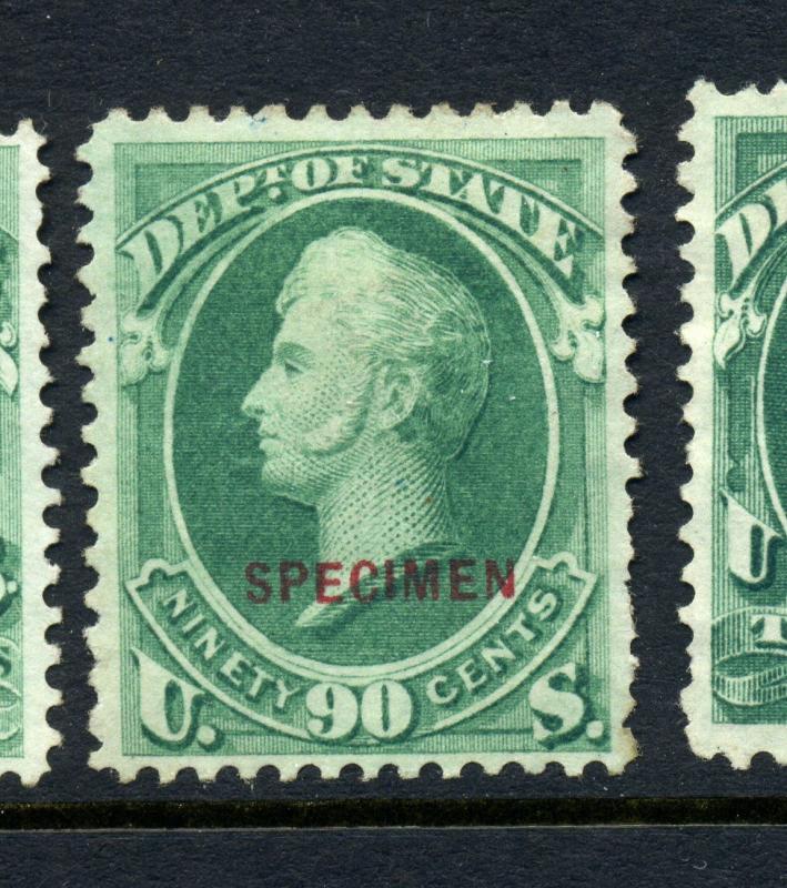 O67S State Dept. Special Printing Specimen Official Stamp (Stock O67-14)