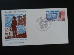 Philexfrance 1982 FDC Wallis & Futuna