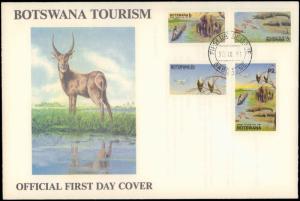 Botswana, Worldwide First Day Cover, Animals, Birds