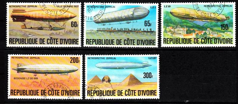 Ivory Coast 440-4 CTO set