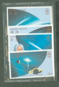 Hong Kong #461-464 Mint (NH) Single (Complete Set) (Space)