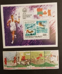 Madagascar Malagasy Republic Stamp Lot Unused Mint MNH T4119