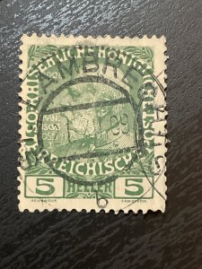 Austria SC# 113 Used