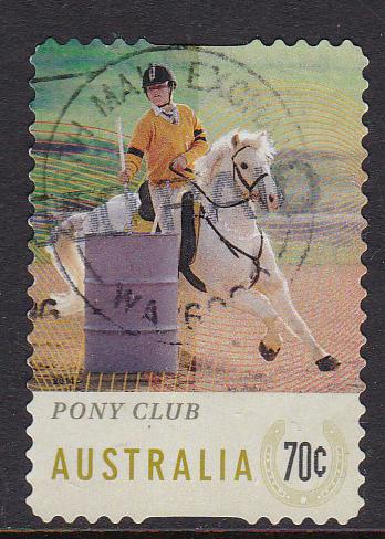 Australia 2014 Equstrian Events Pony Club 70c used