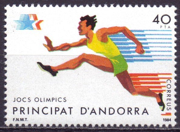 Andorra. 1984. 177. Running sport. MNH. 