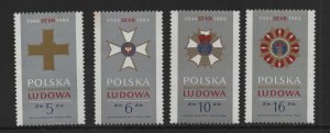 Poland  #2630-2633  MNH  1984  Orders