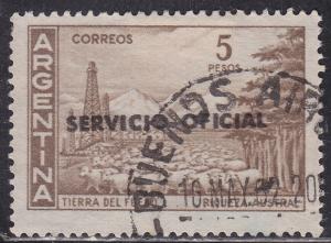 Argentina O127  Tierra del Fuego 1961